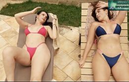 LUIZA AMBIEL E MAMA STUDIO COM PISCINEIRO BBC NO SOL
